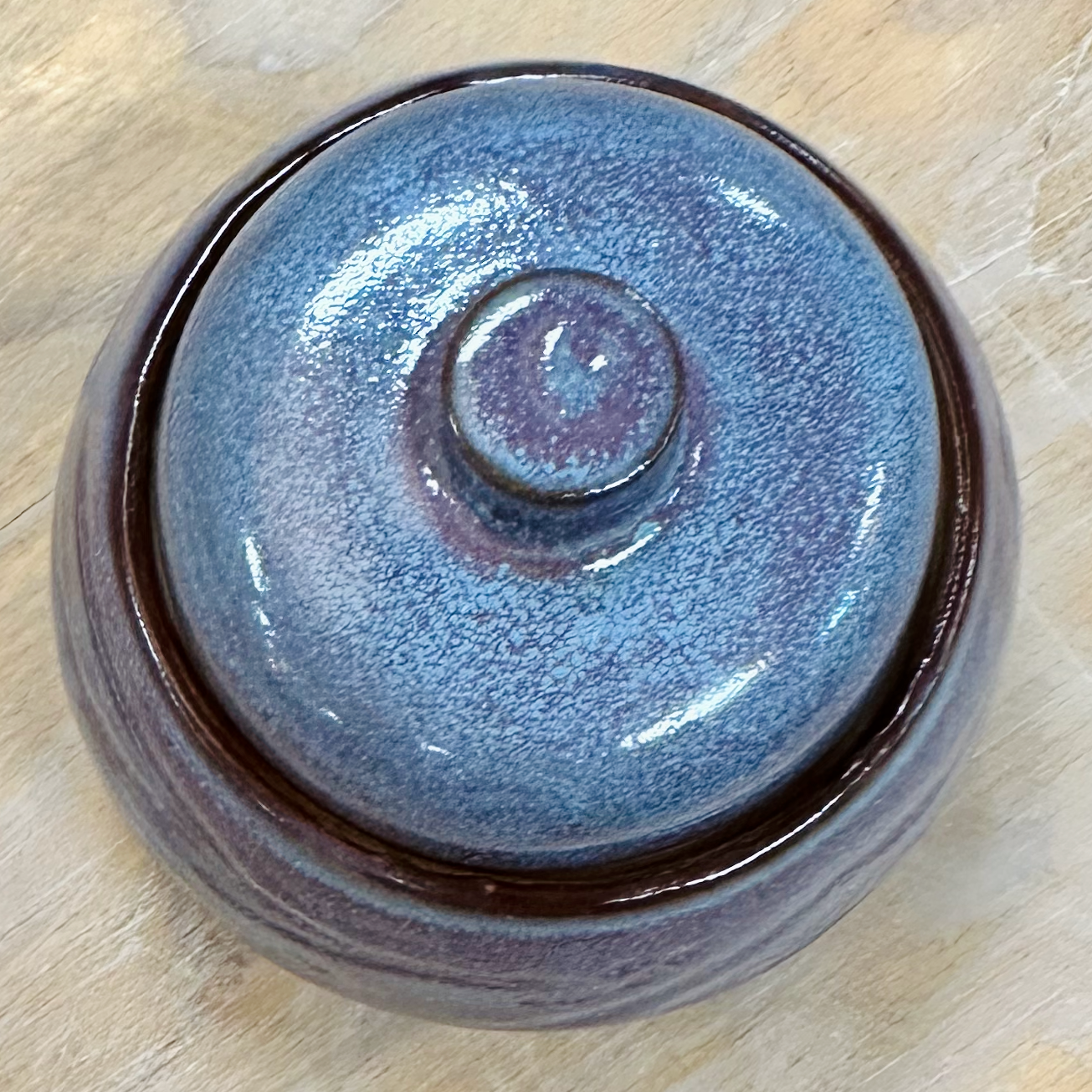 Purpley Blue Jar - Image 3